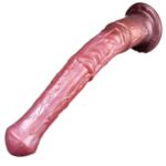 Long Optional Size Silicone Made Soft Artificial Horse Dildo Multi Color Suction Flexible Animal Style Different Texture (S)
