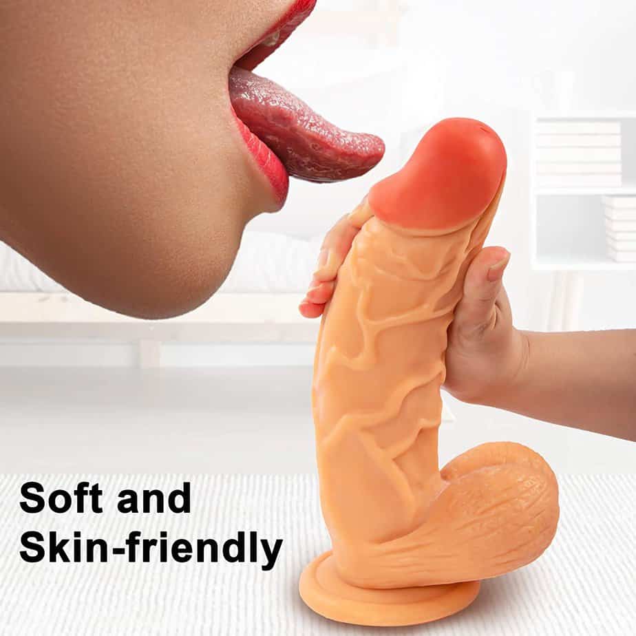 Huge XL Realistic Dildo 9.8 inch Dildo - Image 6