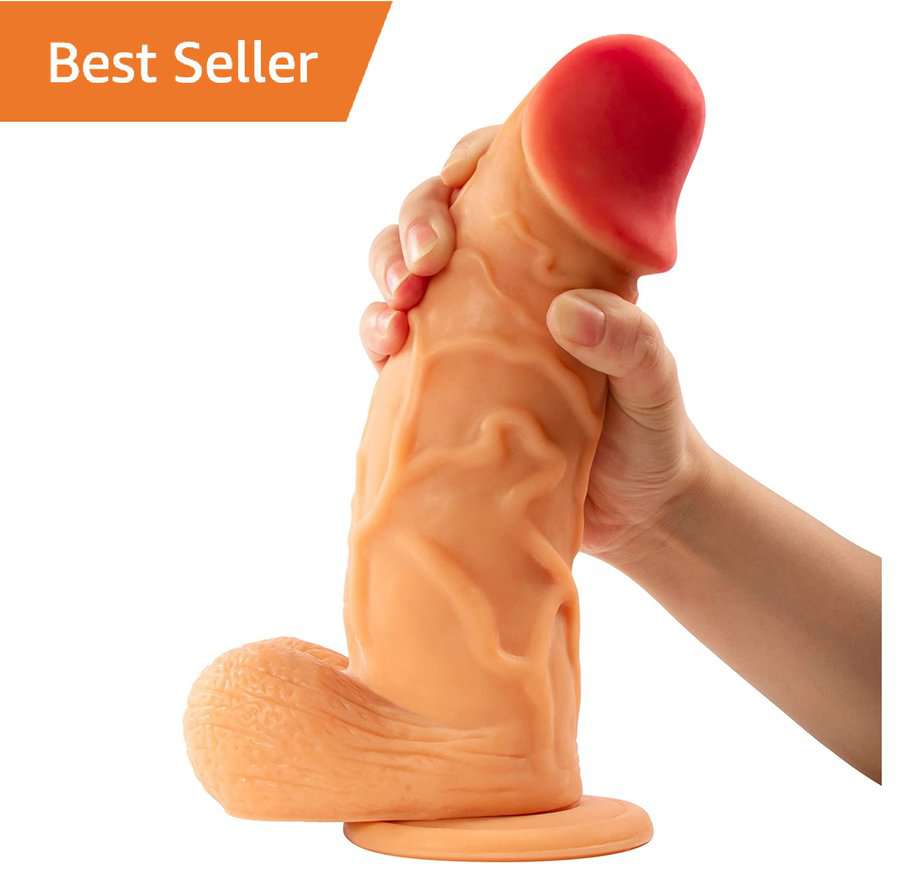 Huge XL Realistic Dildo 9.8 inch Dildo